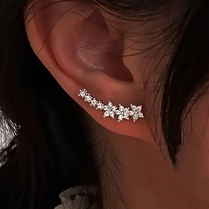 Boucles d'oreilles fleurs éternelles