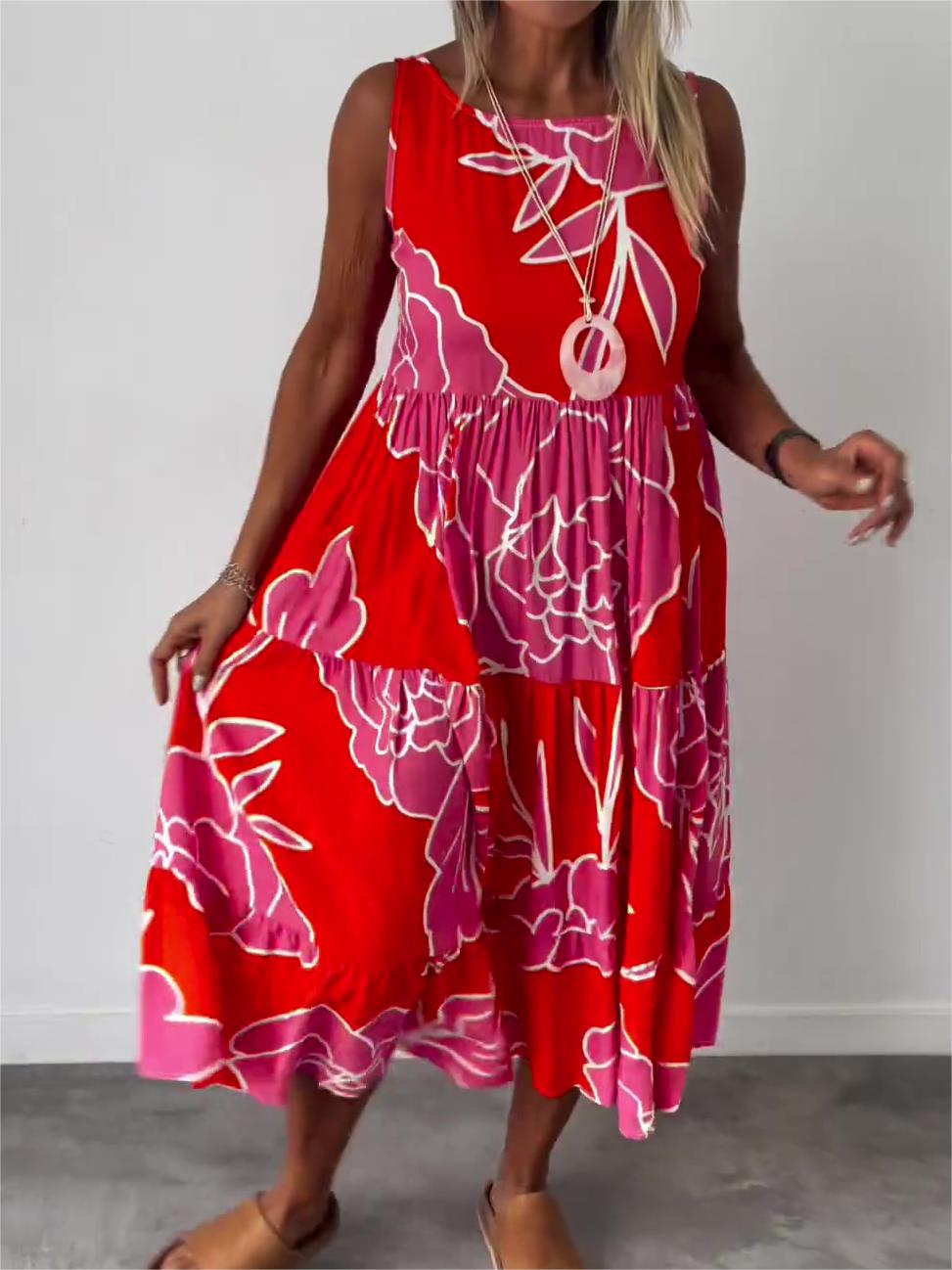 TERESA™ | Robe élégante avec imprimé floral