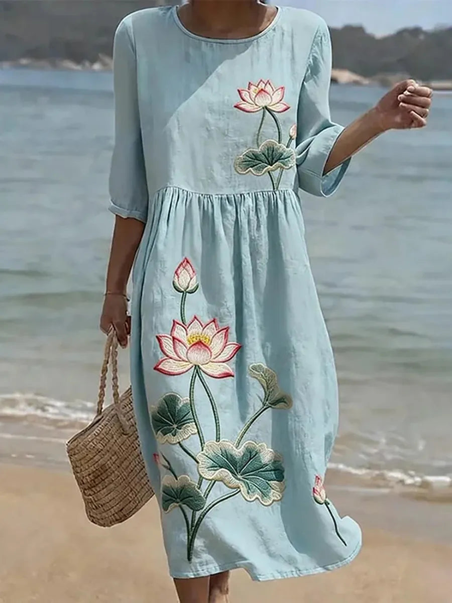 Rachel | Robe maxi élégante