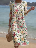 Rebecca | Robe avec motif floral