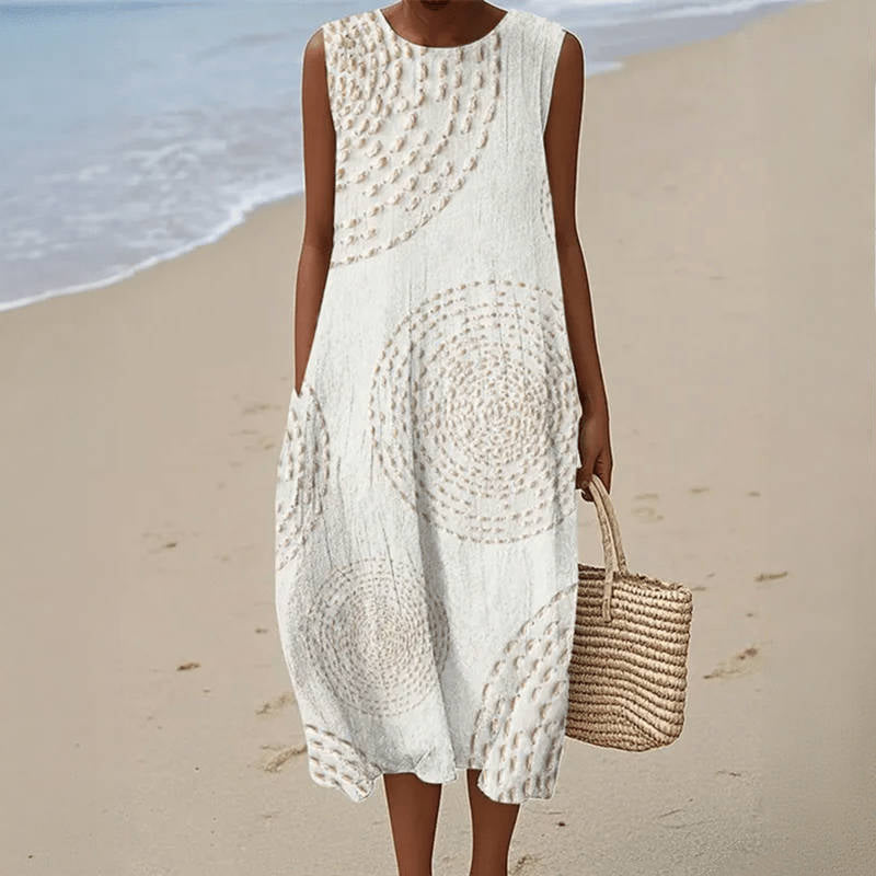 Luna | Robe rétro décontractée