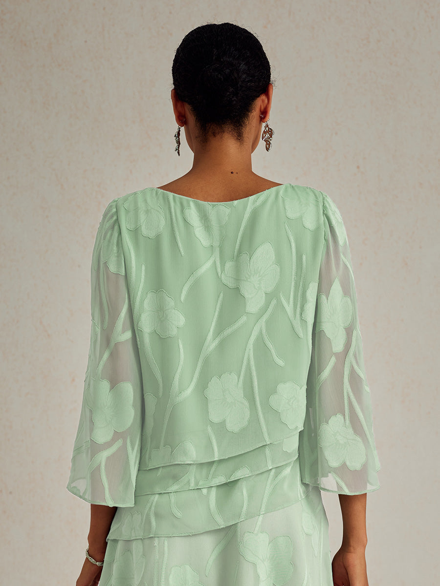 Chemise en soie à motifs floraux