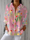 Fiona | Blouse de Jardin de Printemps