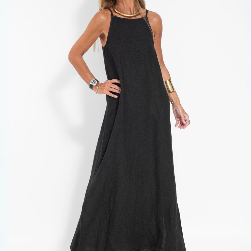 Liana | Robe en lin fait main