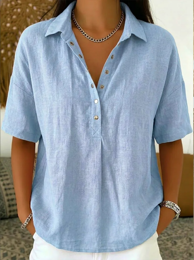 Vilo | Blouse avec col et boutons