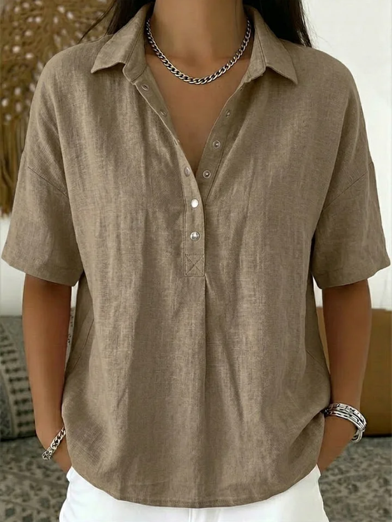 Vilo | Blouse avec col et boutons