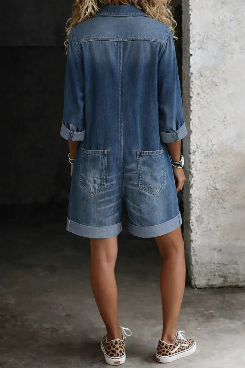Shorts en denim décontractés