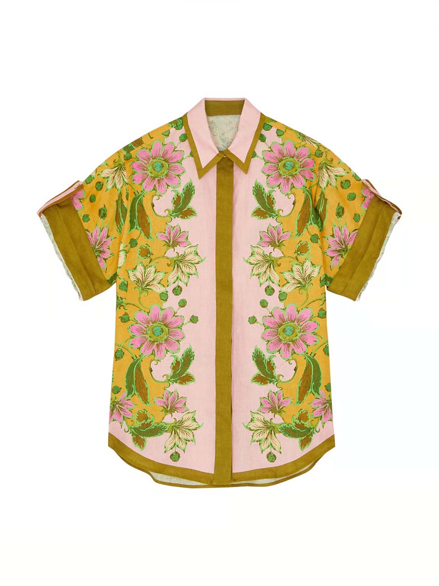 Ensemble T-shirt et short tropical