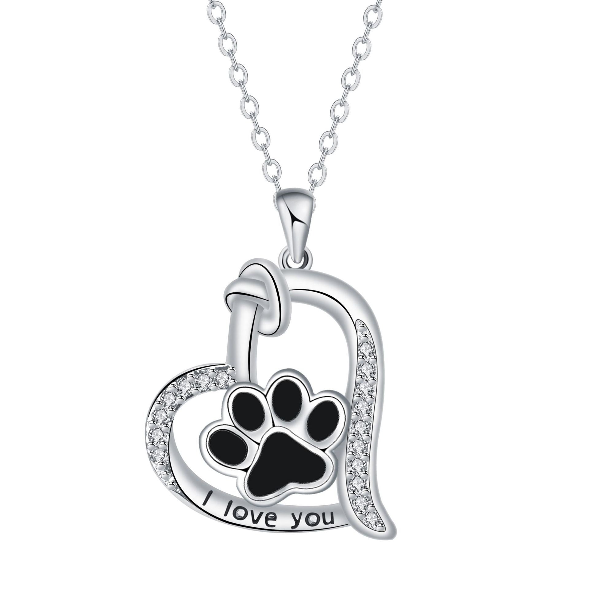 Pendentif avec empreinte de pied