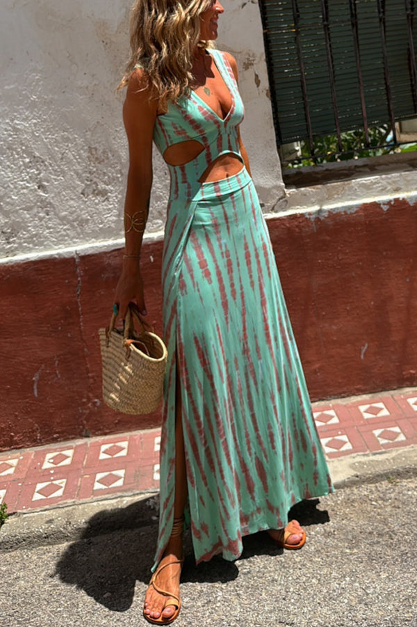 Chemise robe ajustée en couleurs tie-dye de Chloé - Eleanor