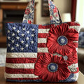 Rose de la liberté | Sac en patchwork fait main