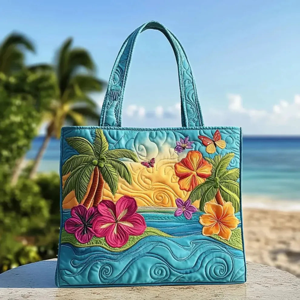 Brise d'île | Sac en patchwork fait main