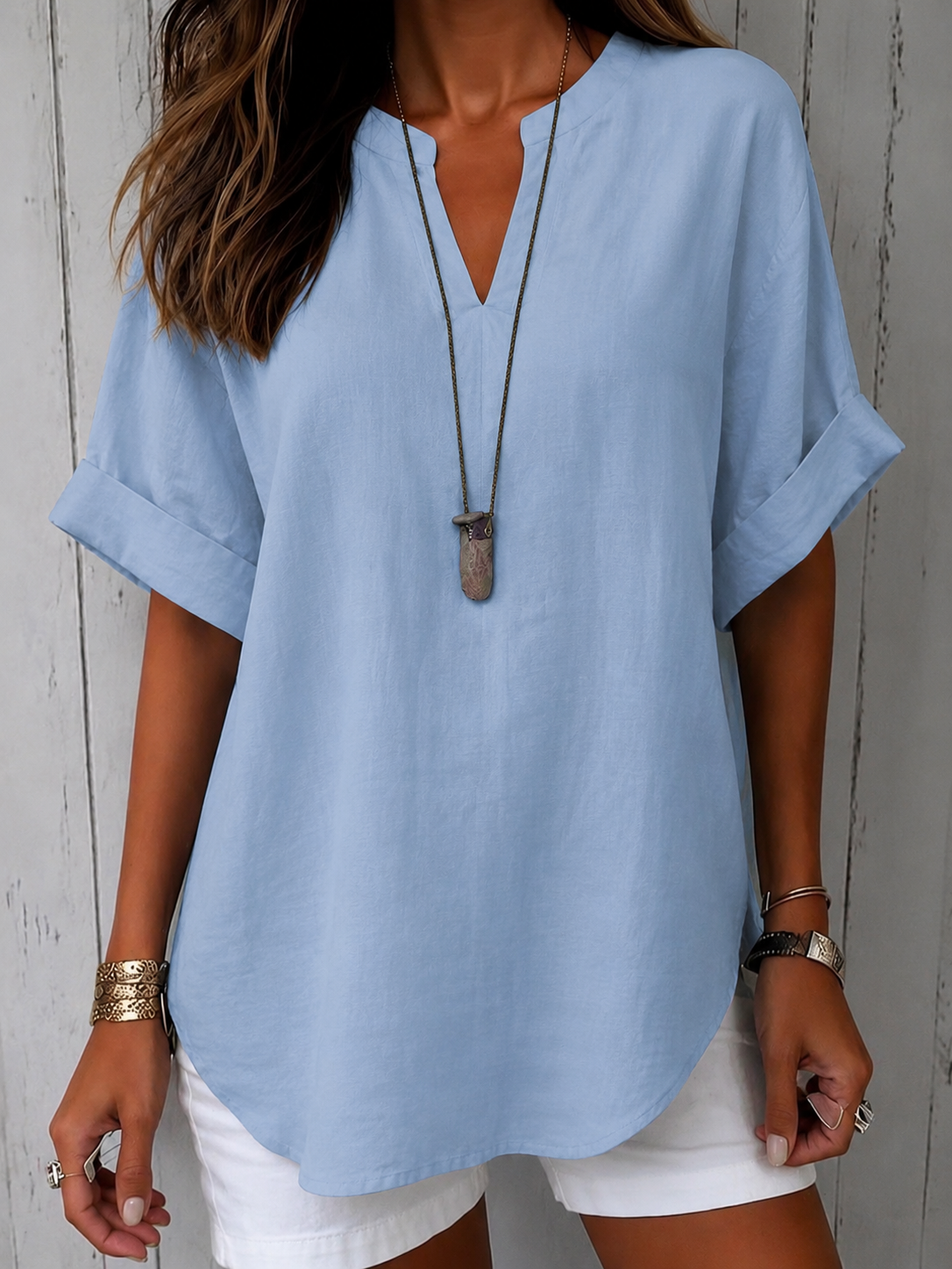 Emma™ – T-shirt à manches courtes simple