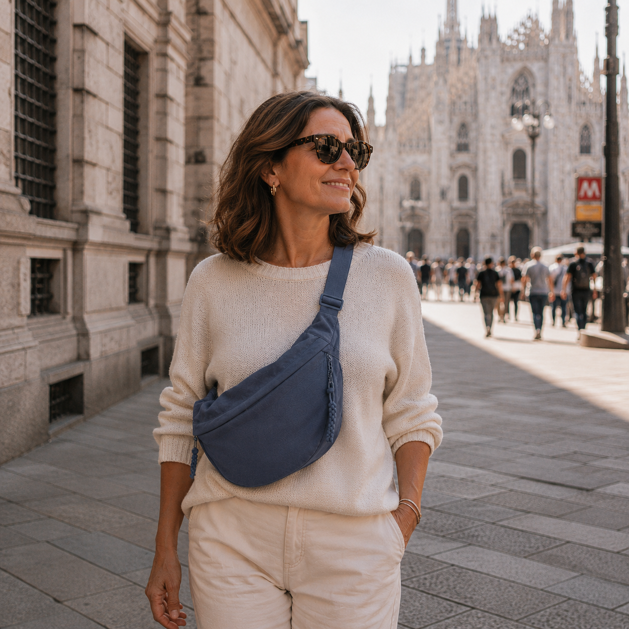 Mara | Sac à Bandoulière Bleu