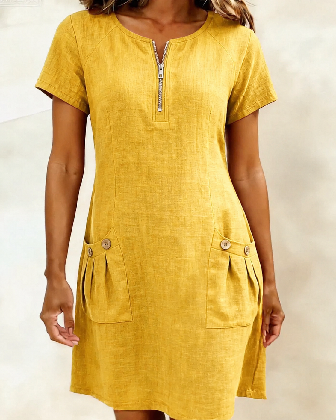 Robe Lina™ — Élégance naturelle au quotidien