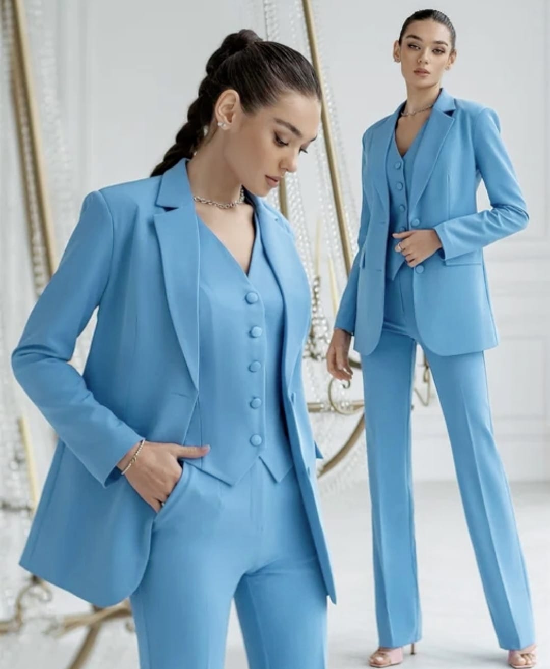 Costume "Sefira" (veste + pantalon + blazer)
