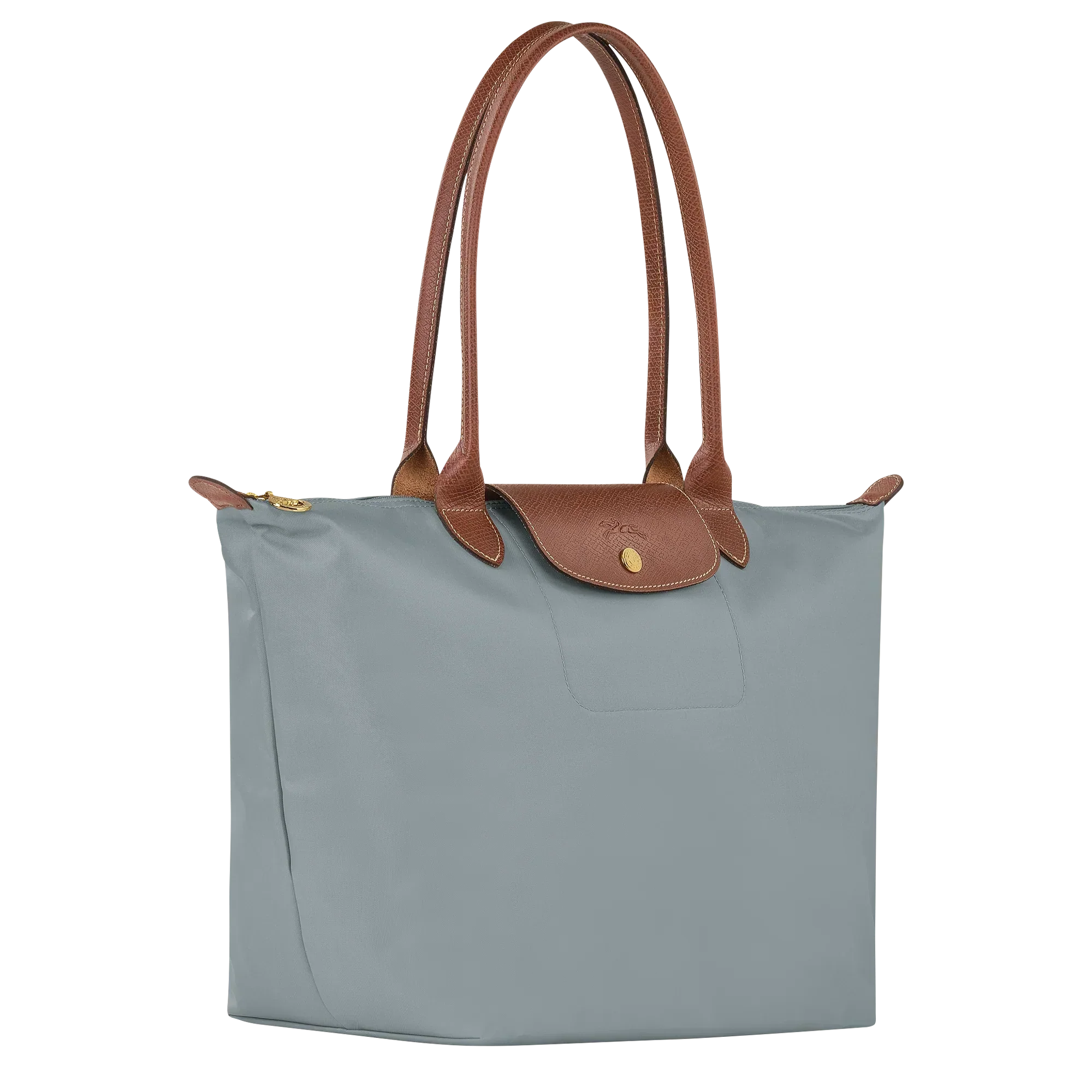 Longchamp - Grand sac pliage, acier