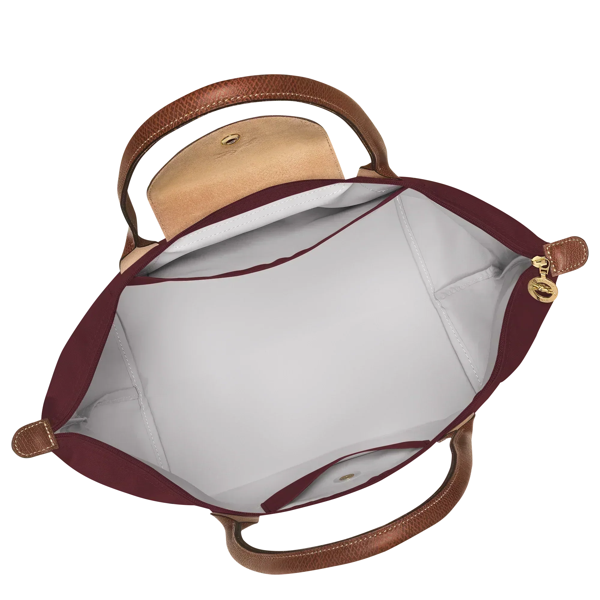 Longchamp - Grand sac Le Pliage, bordeaux