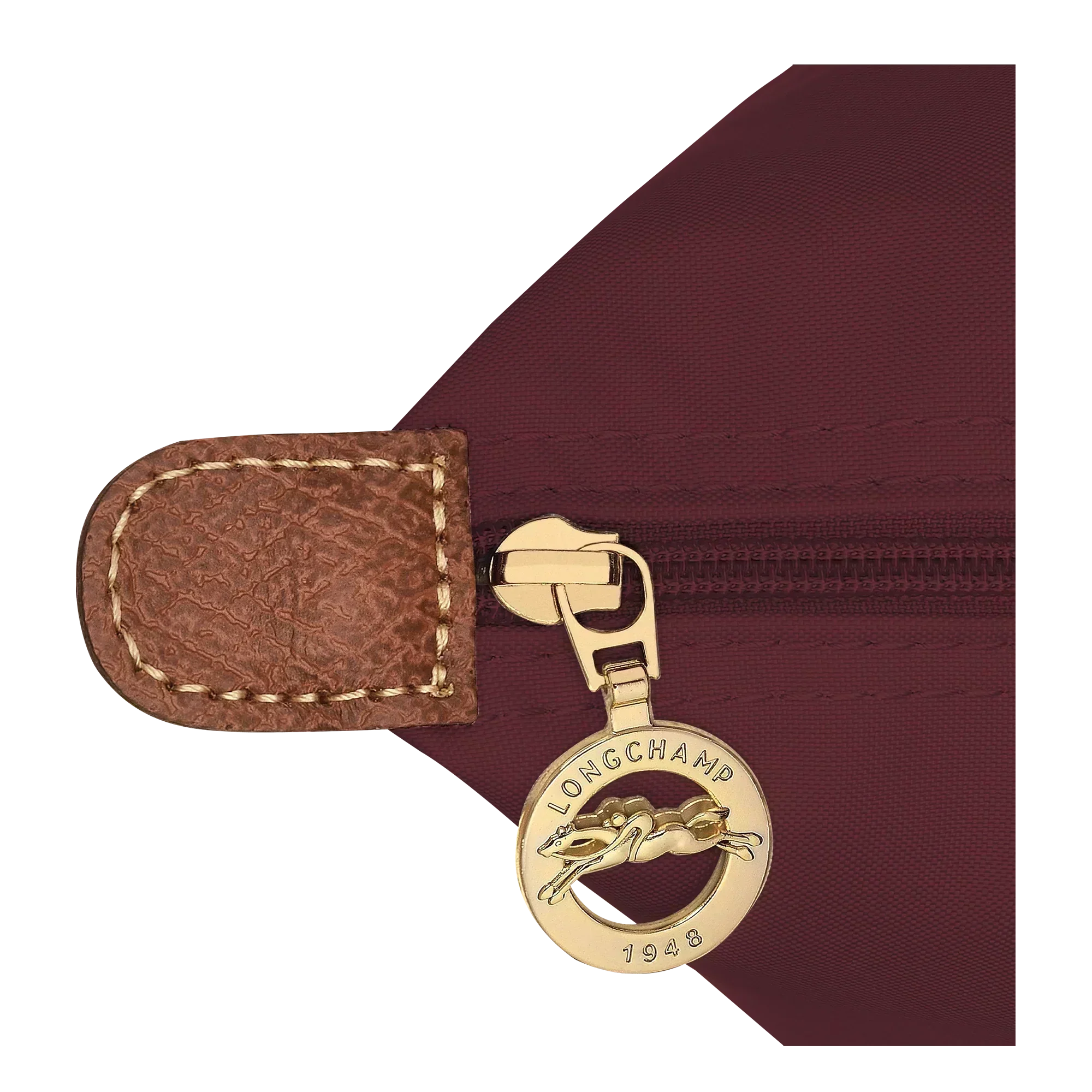 Longchamp - Grand sac Le Pliage, bordeaux