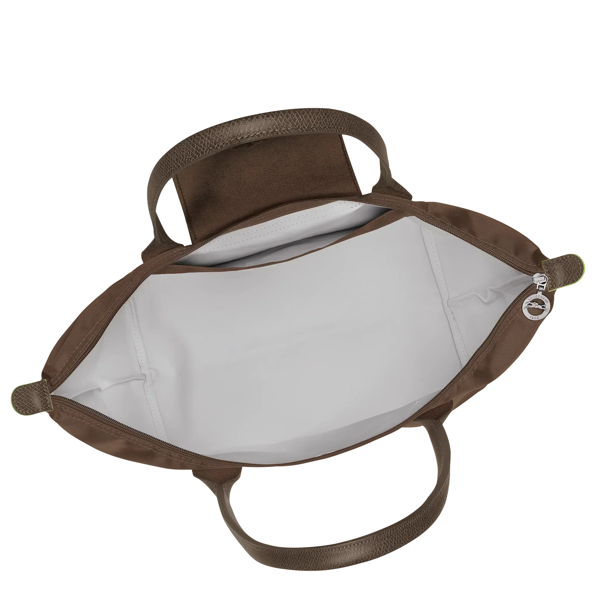 Longchamp - Grand sac à bandoulière en toile, Terra