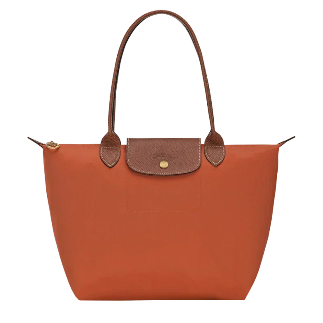 Longchamp - Grand sac Le Pliage, rouge à pois
