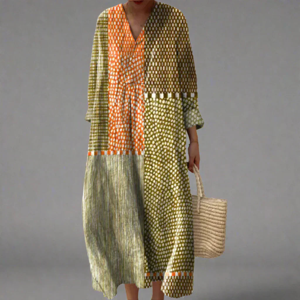 Robe avec motif Aiola