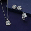 Ensemble de bijoux en cube de luxe
