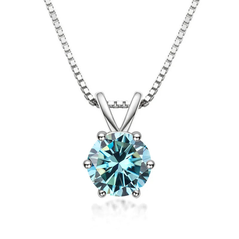 Bague solitaire élégante avec moissanite