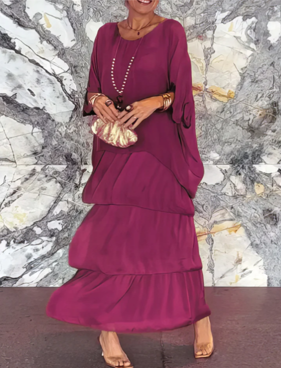 Boni - Robe maxi fluide et élégante