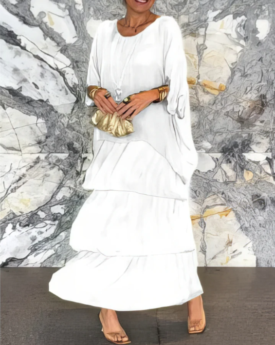 Boni - Robe maxi fluide et élégante