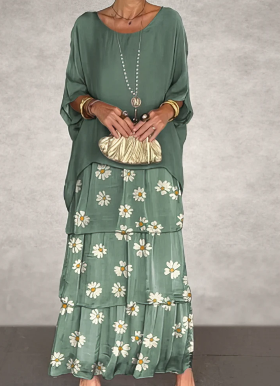 Boni - Robe maxi fluide et élégante