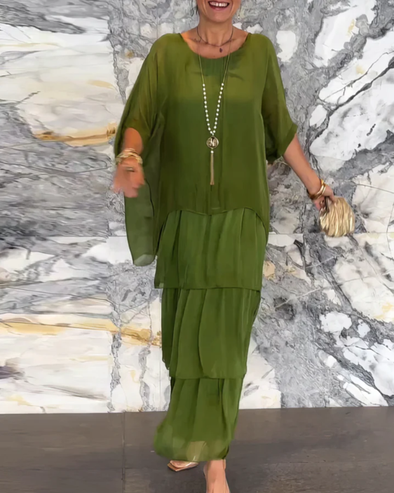 Boni - Robe maxi fluide et élégante