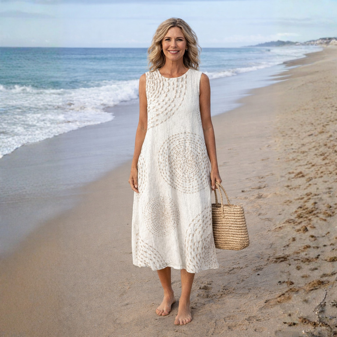 Luna | Robe rétro décontractée