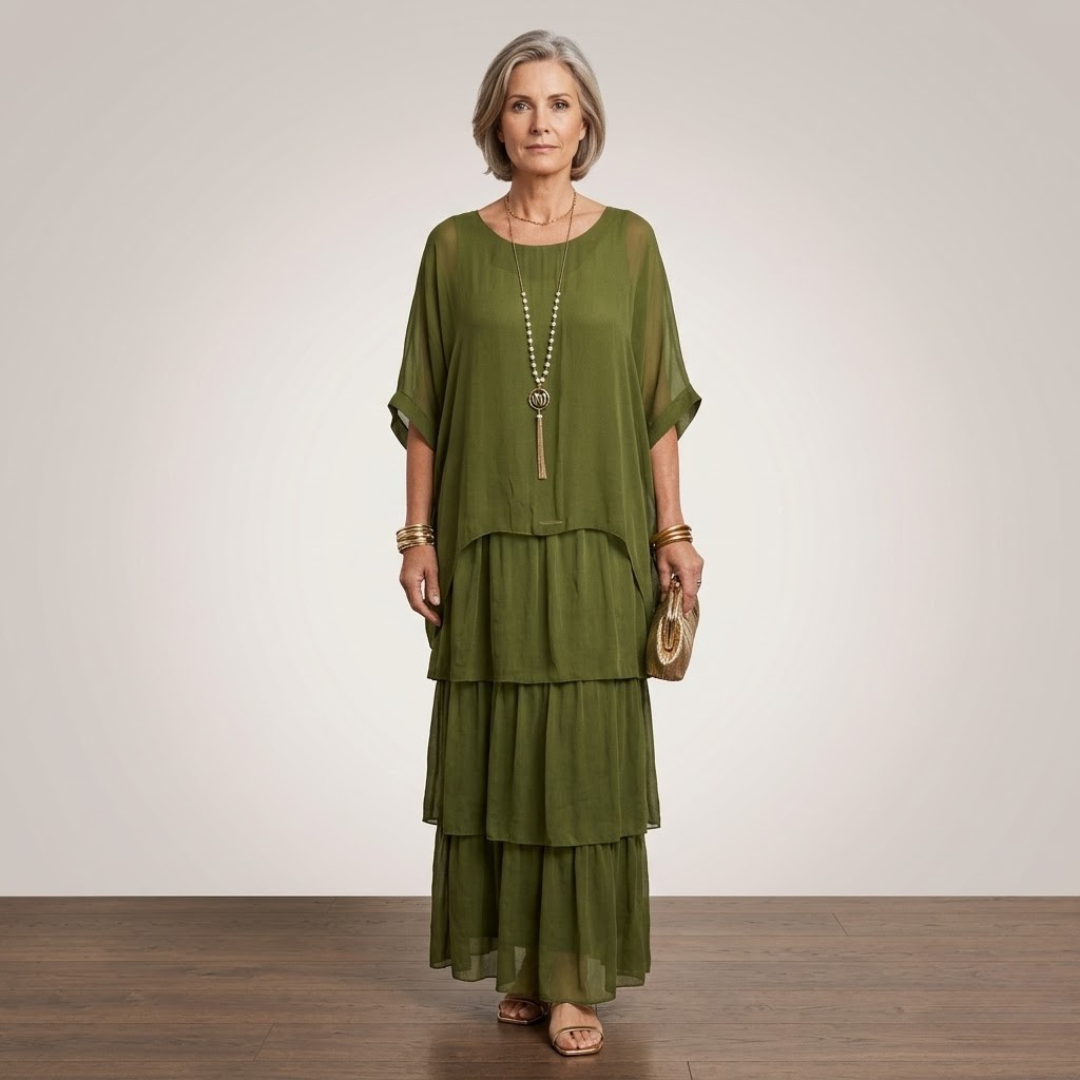 Boni - Robe maxi fluide et élégante