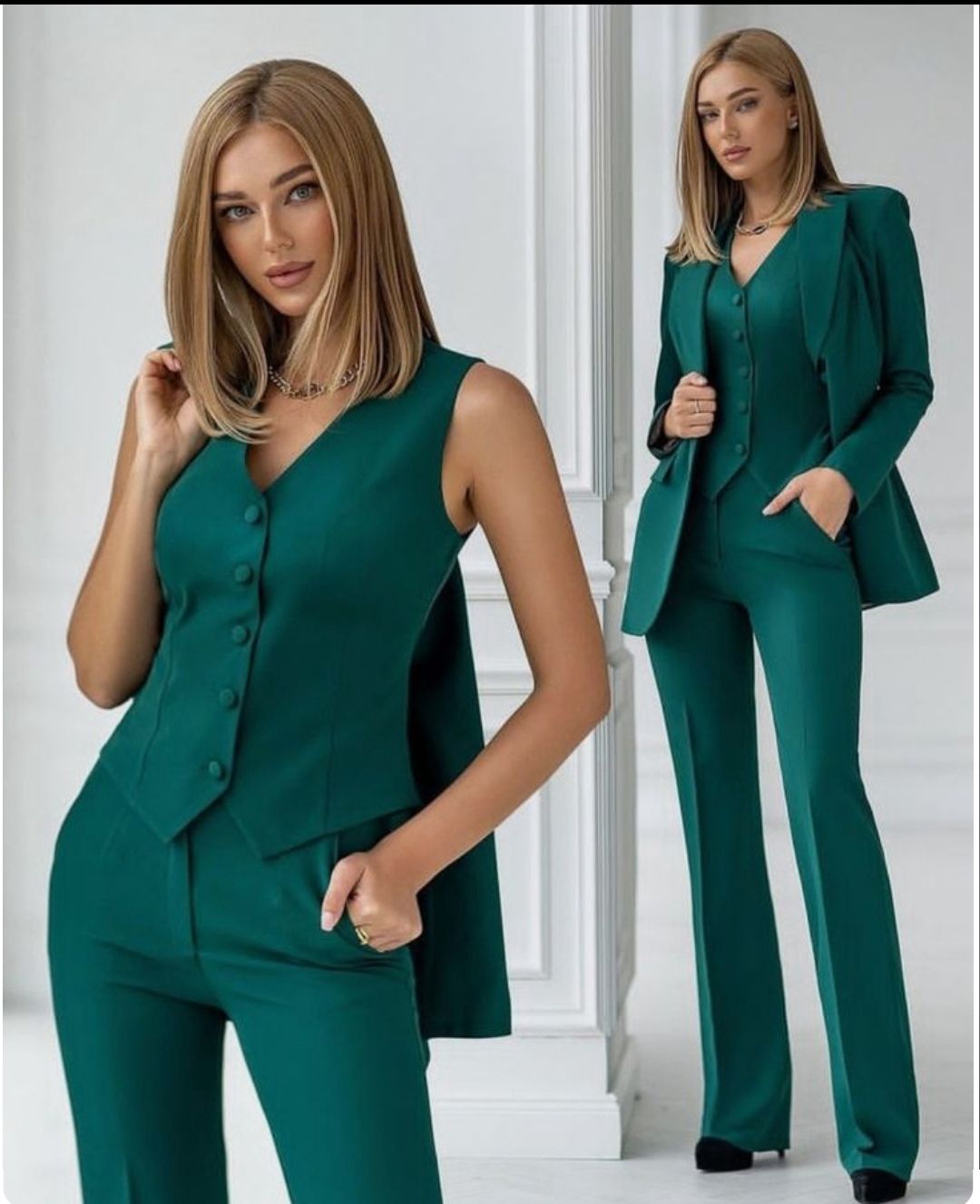 Costume "Sefira" (veste + pantalon + blazer)