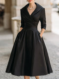 Claudina | Robe midi élégante