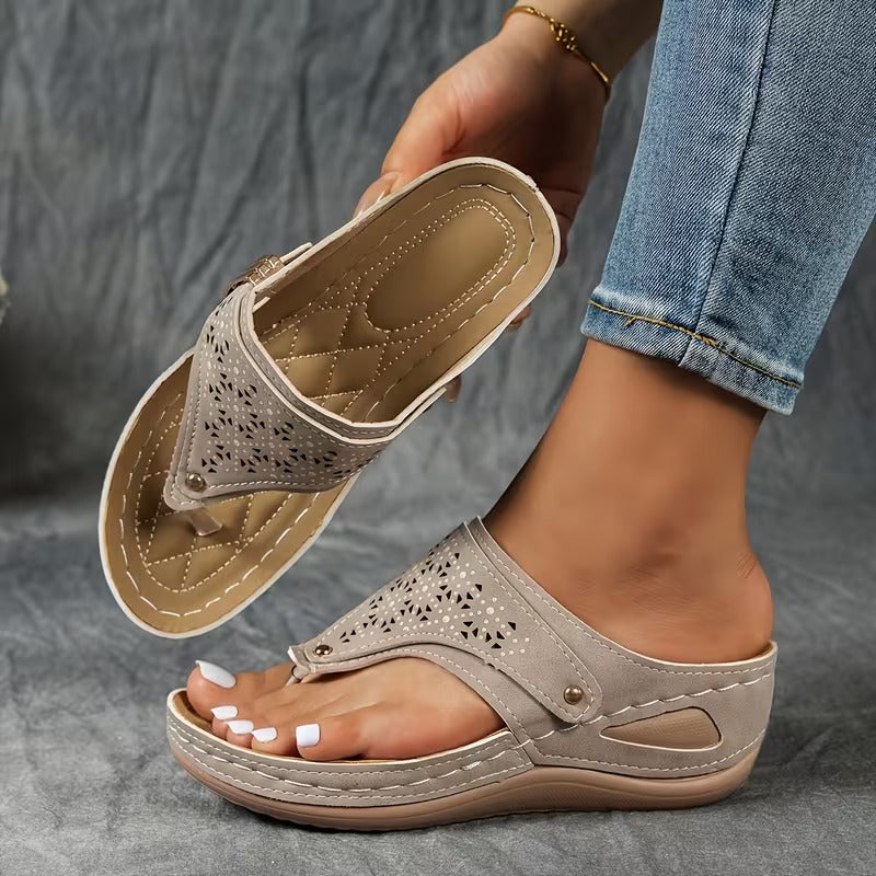 Archela | Sandales de soutien avec talon