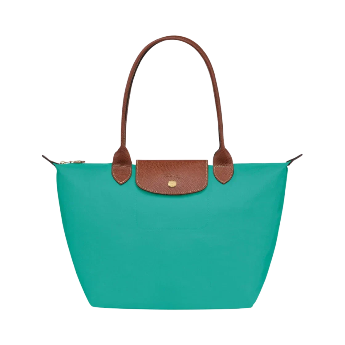 Longchamp - Grand sac Le Pliage, turquoise
