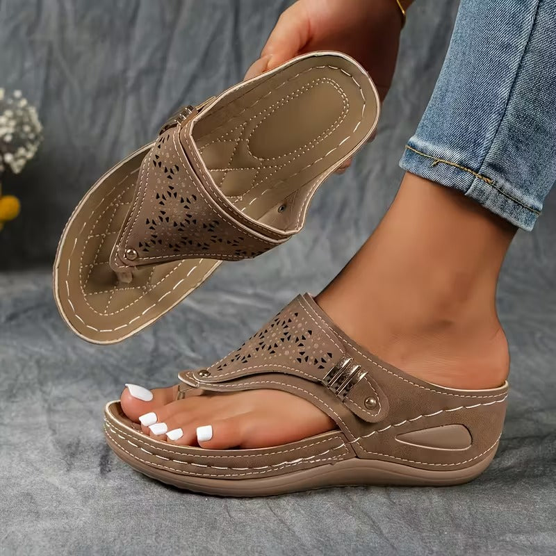 Archela | Sandales de soutien avec talon