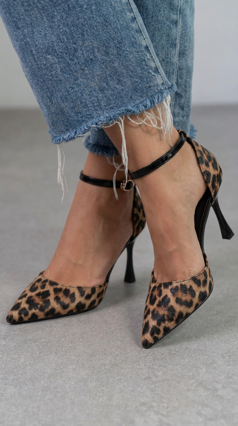 Talons avec bride de cheville