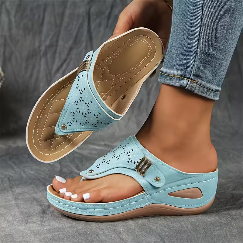 Archela | Sandales de soutien avec talon
