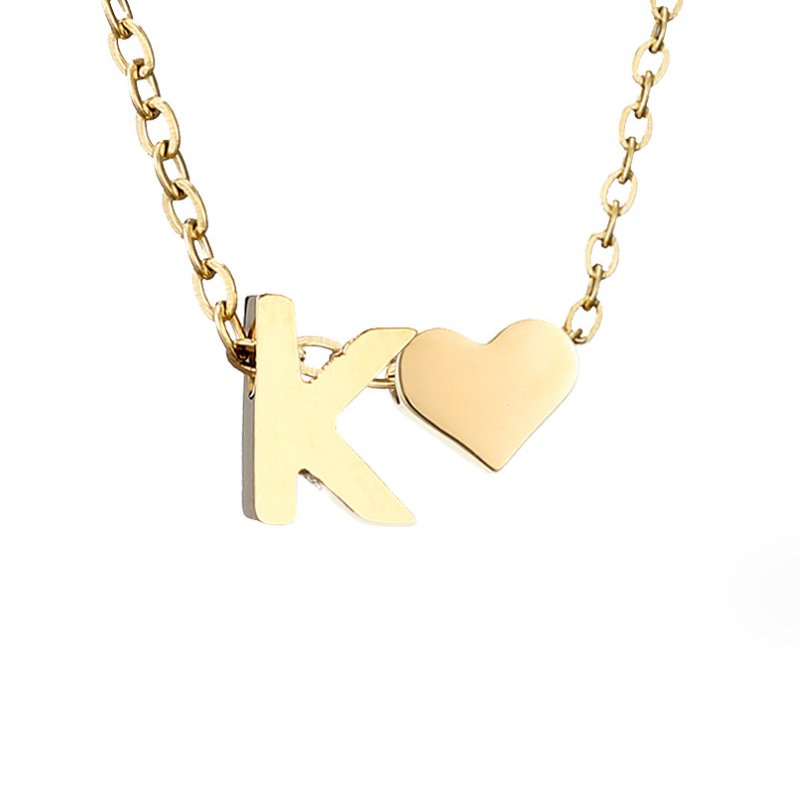 Bracelet intemporel avec pendentif en forme de cœur