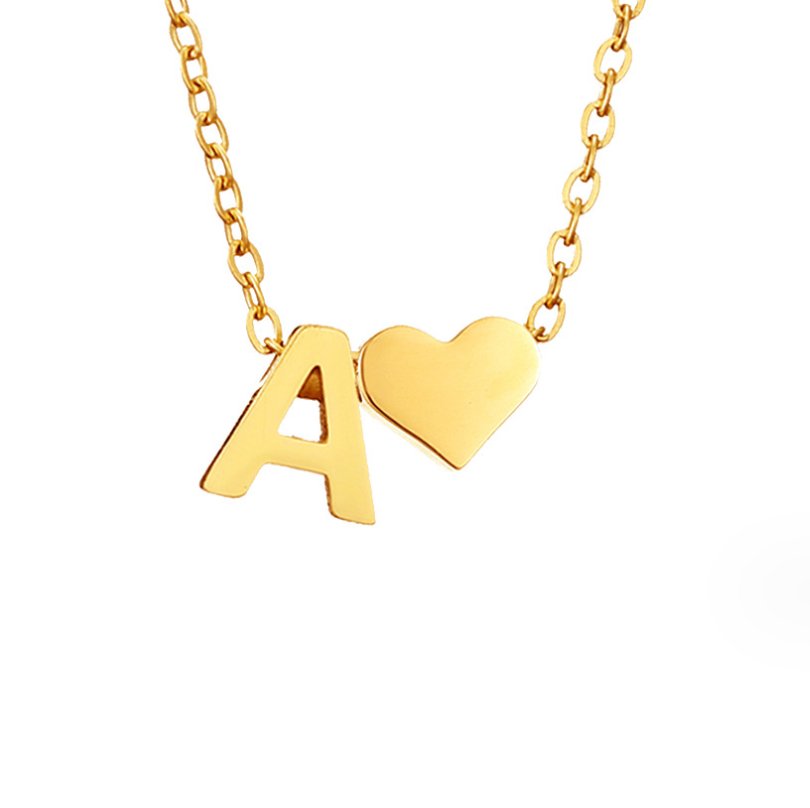 Bracelet intemporel avec pendentif en forme de cœur