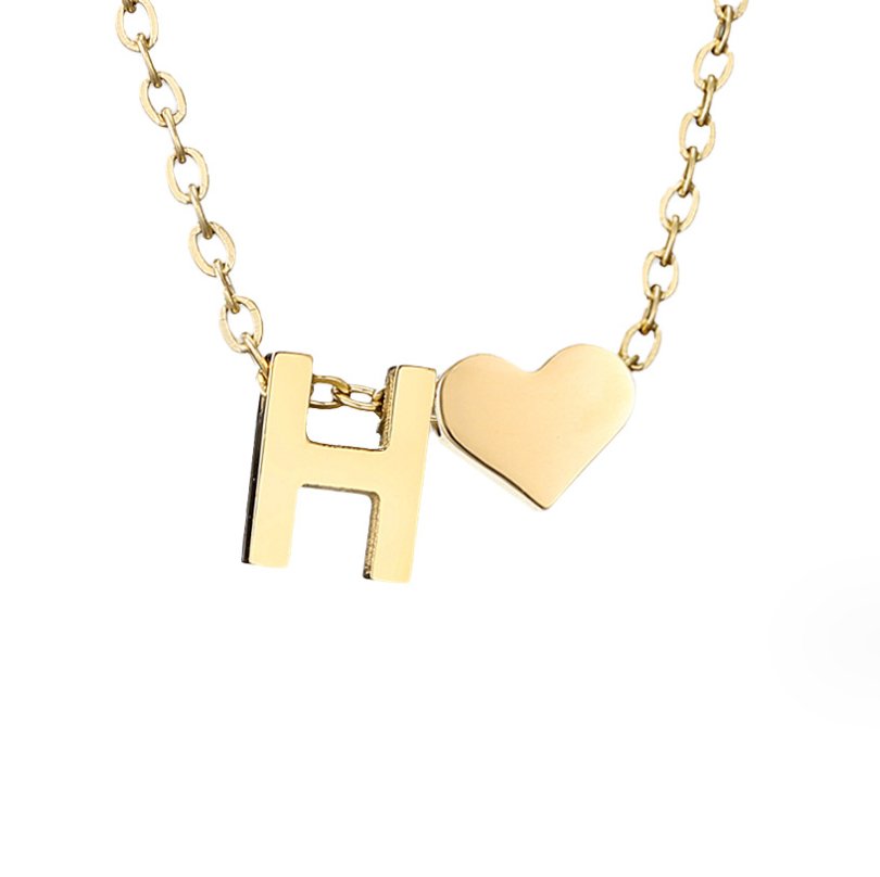 Bracelet intemporel avec pendentif en forme de cœur