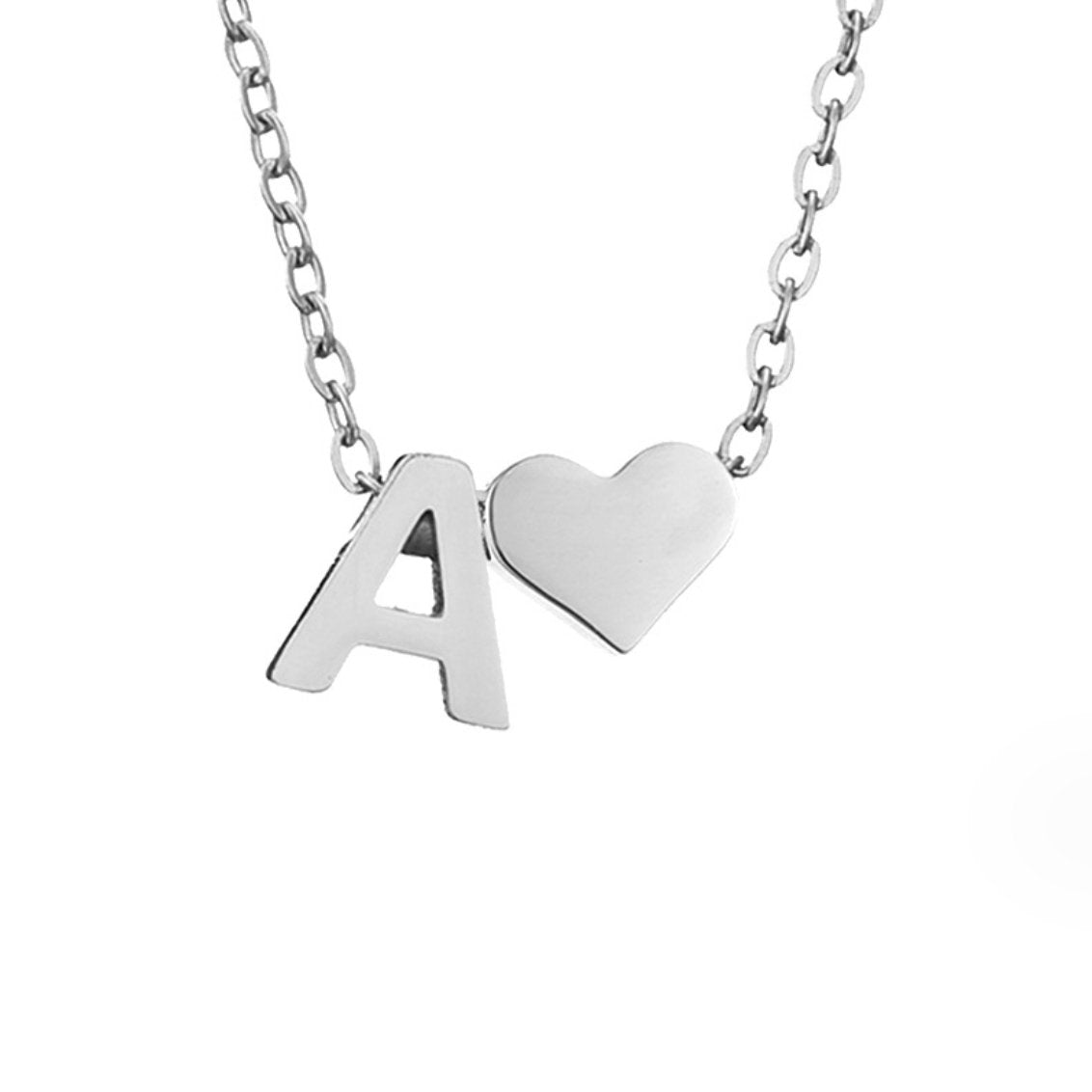 Bracelet intemporel avec pendentif en forme de cœur