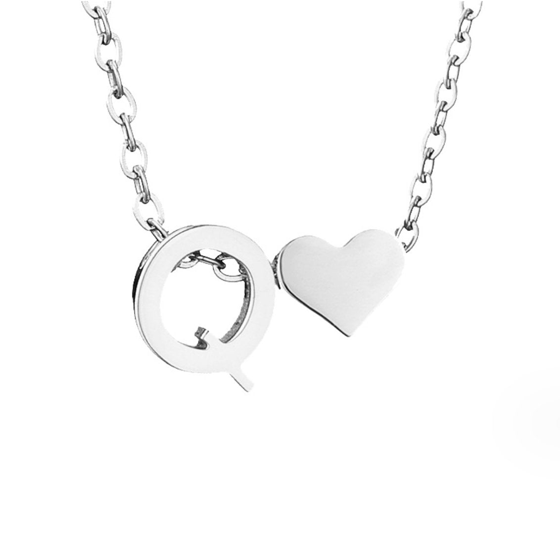 Bracelet intemporel avec pendentif en forme de cœur