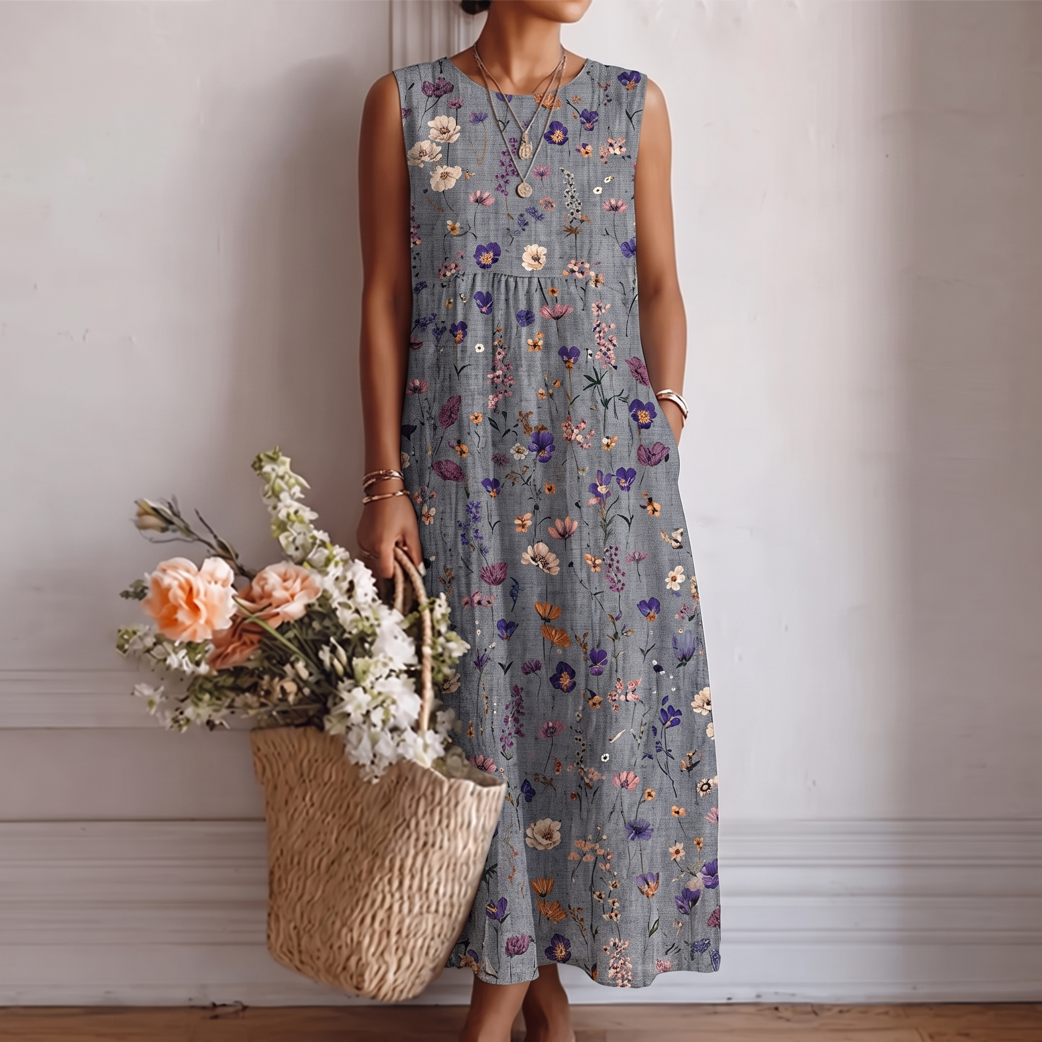 Saga™ | Robe midi quotidienne