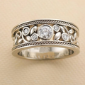 Bague en argent éternelle™ – Éclat de zircon