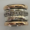 Bague intégrée dorée™ – Volume vintage