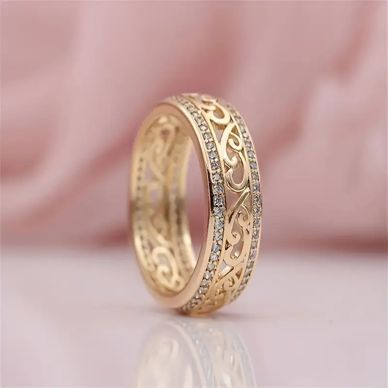 Bague en or "Lucha et Ota"
